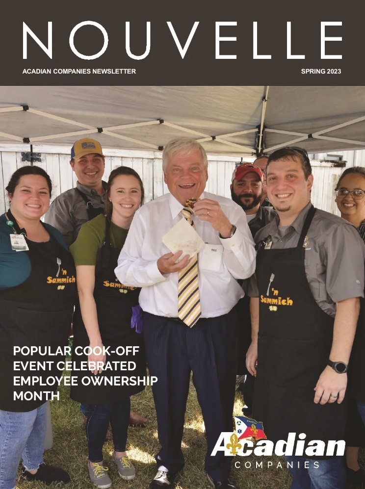 Acadian Corporate Newsletter Finds the Right Mix, Earns 2023 SAMMY Award