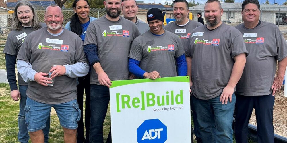 ADT Participates in Kickoff to Rebuild During Super Bowl LVIII Weekend