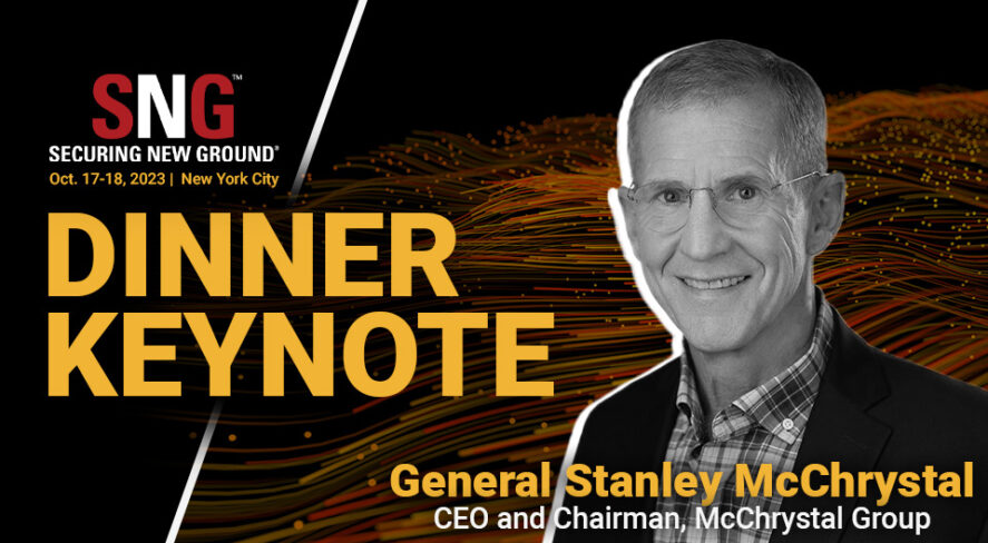 Gen. Stanley McChrystal Named Dinner Keynote Speaker at Securing New Ground