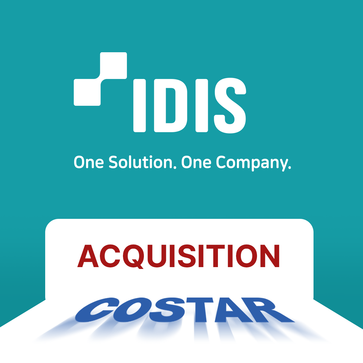 IDIS Completes Its Acquisition of Costar Technologies